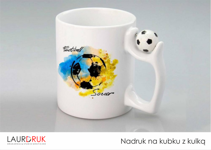 Nadruk na kubku z kulką